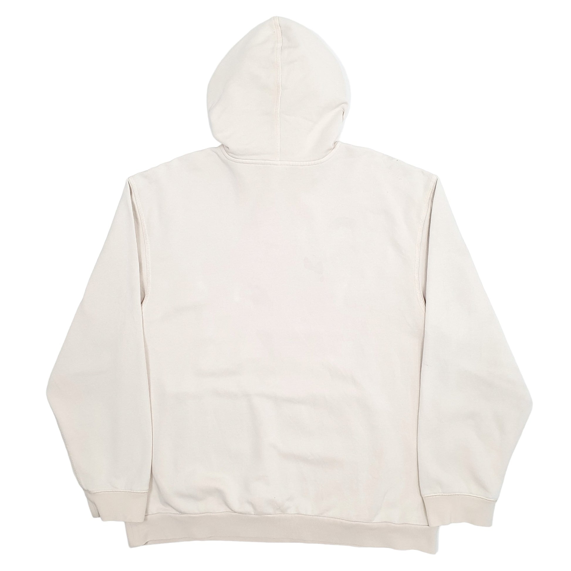 Mens Beige Puma Spellout Hoodie Jumper