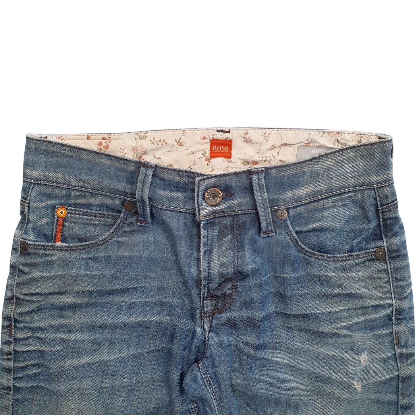 Womens Blue Hugo Boss  Casual JeansW26 L28