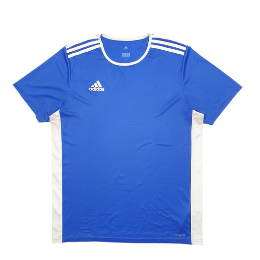 Mens Blue Adidas Active Short Sleeve T Shirt