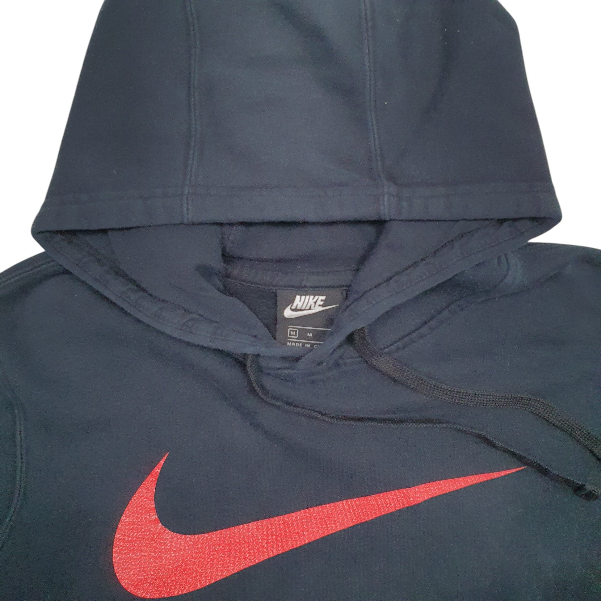 Mens Black Nike Air TN Anniversary Spellout Hoodie Jumper