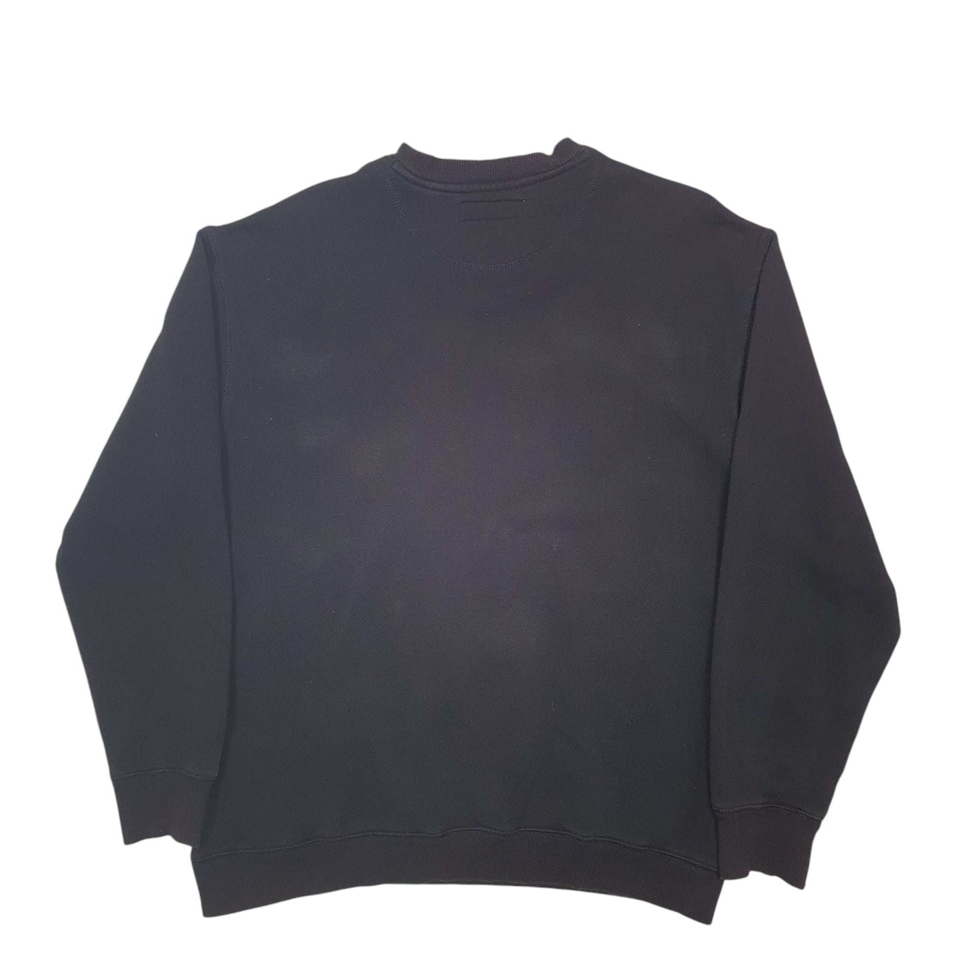 Mens Black Fila  Crewneck Jumper