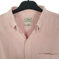 Mens Pink L.L.Bean  Short Sleeve Shirt