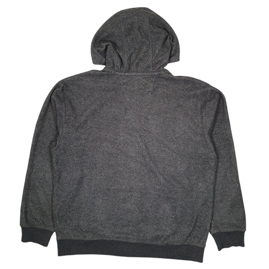 Mens Grey Nautica Hoodie Full Zip Jumper