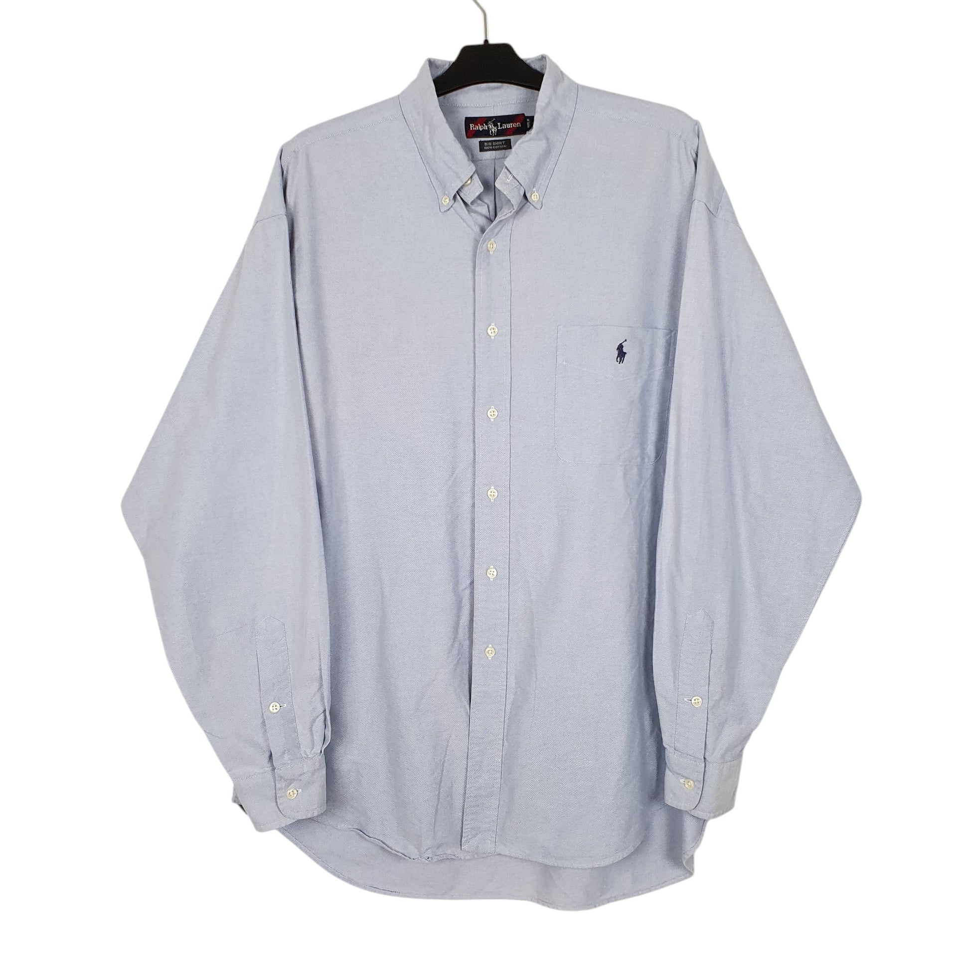 Mens Blue Ralph Lauren  Long Sleeve Shirt