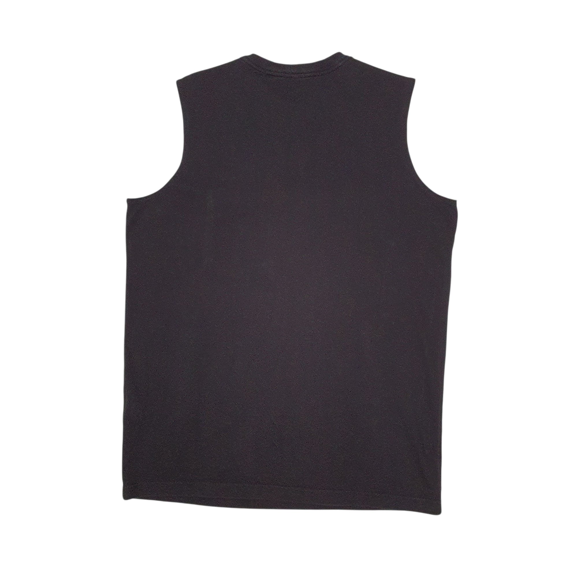 Mens Black Carhartt Sleeveless Vest  T Shirt