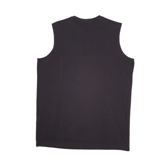 Mens Black Carhartt Sleeveless Vest  T Shirt