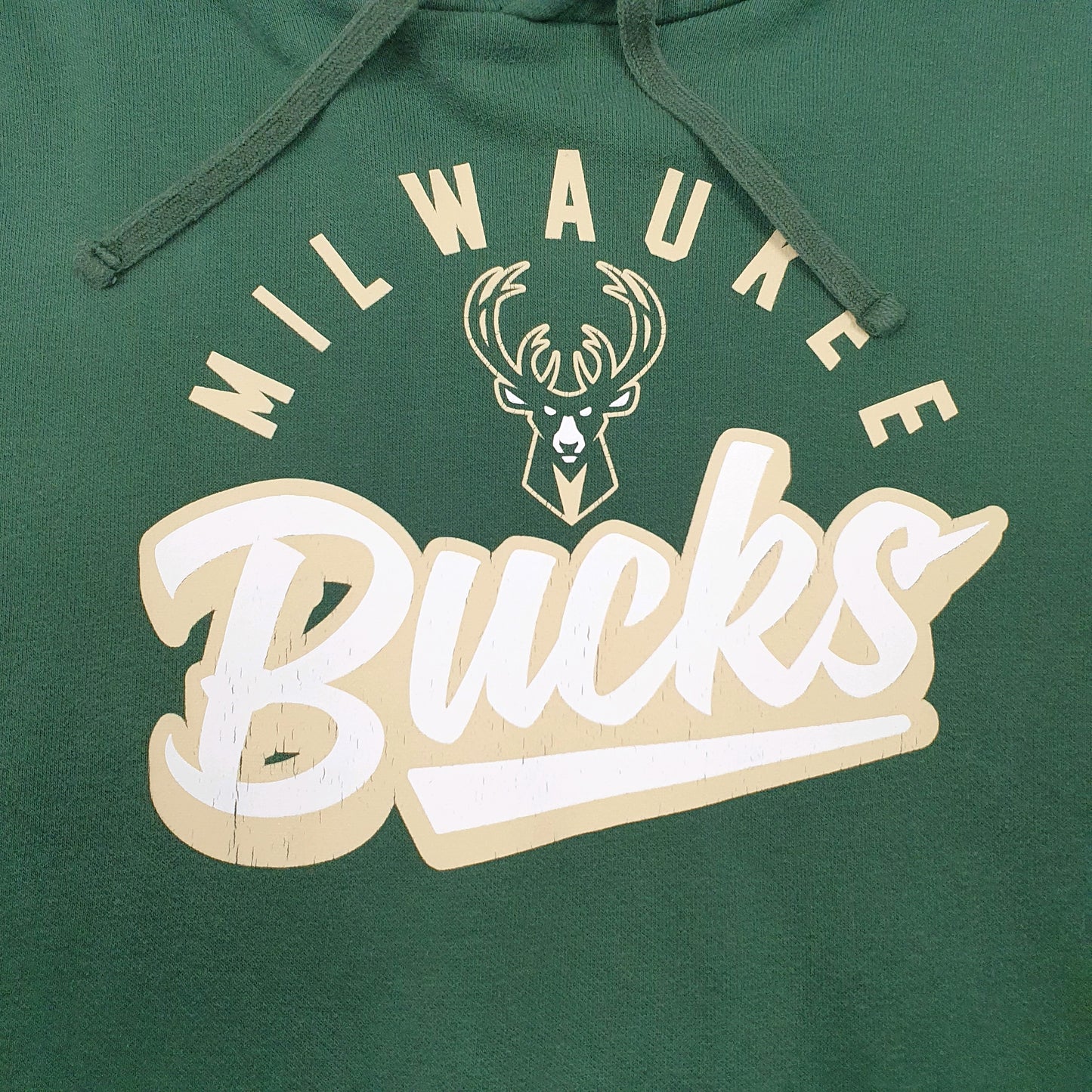 Mens Green NBA Milwaukee Bucks Hoodie Jumper