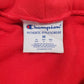 Mens Red Champion Western Oregon Wolves Hoodie Jumper