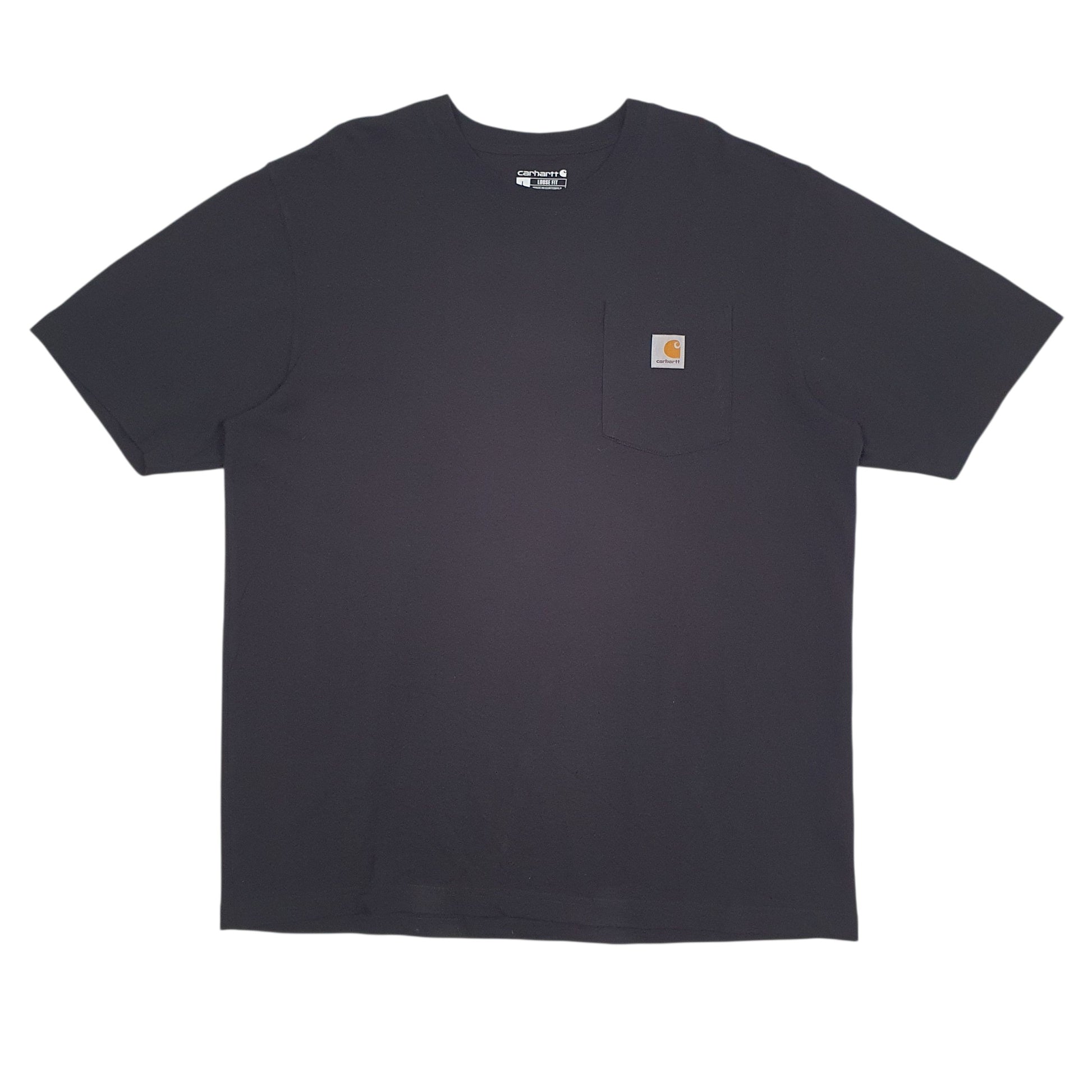 Mens Black Carhartt  Short Sleeve T Shirt