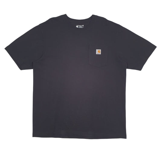 Mens Black Carhartt  Short Sleeve T Shirt