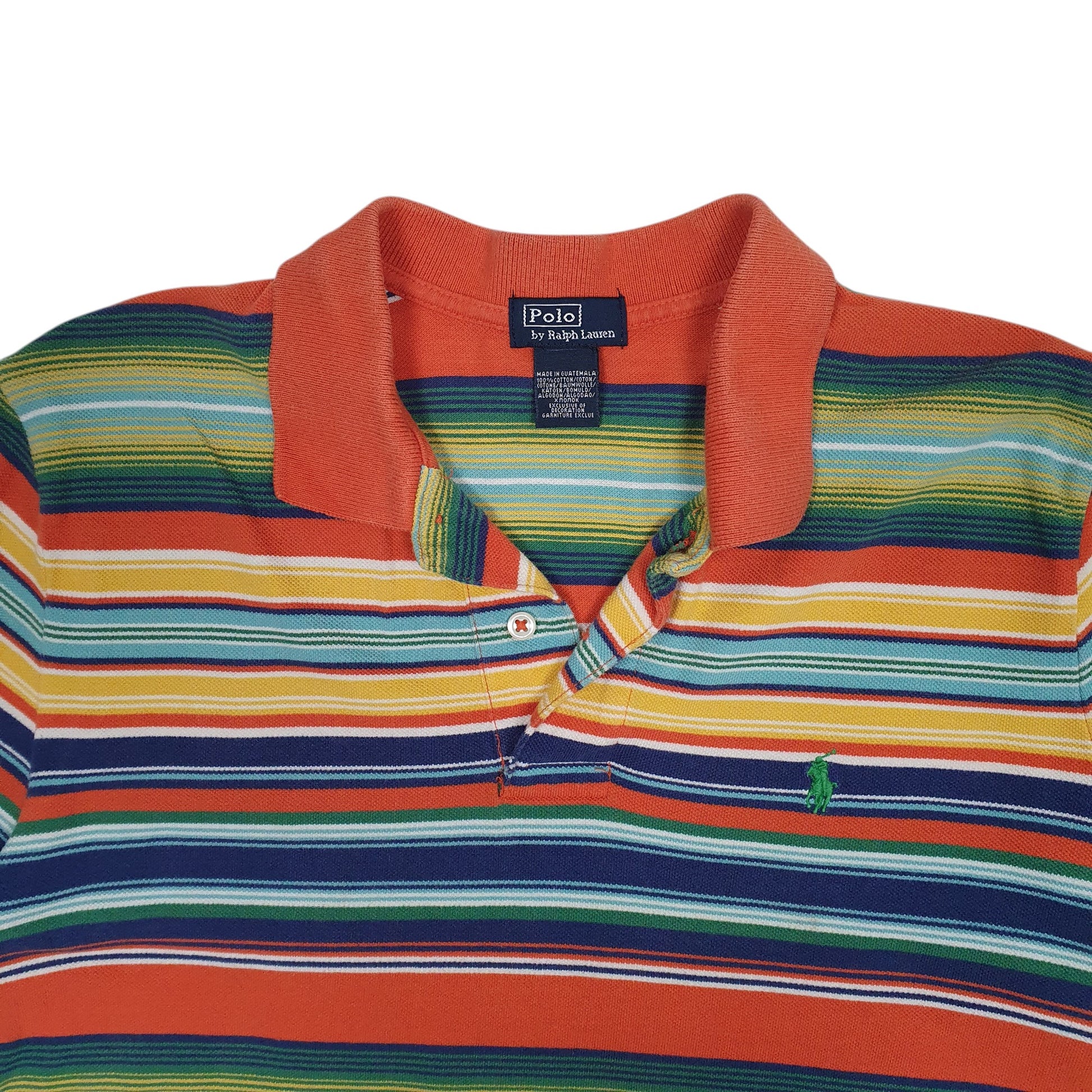 Mens Orange Polo Ralph Lauren   Polo Shirt