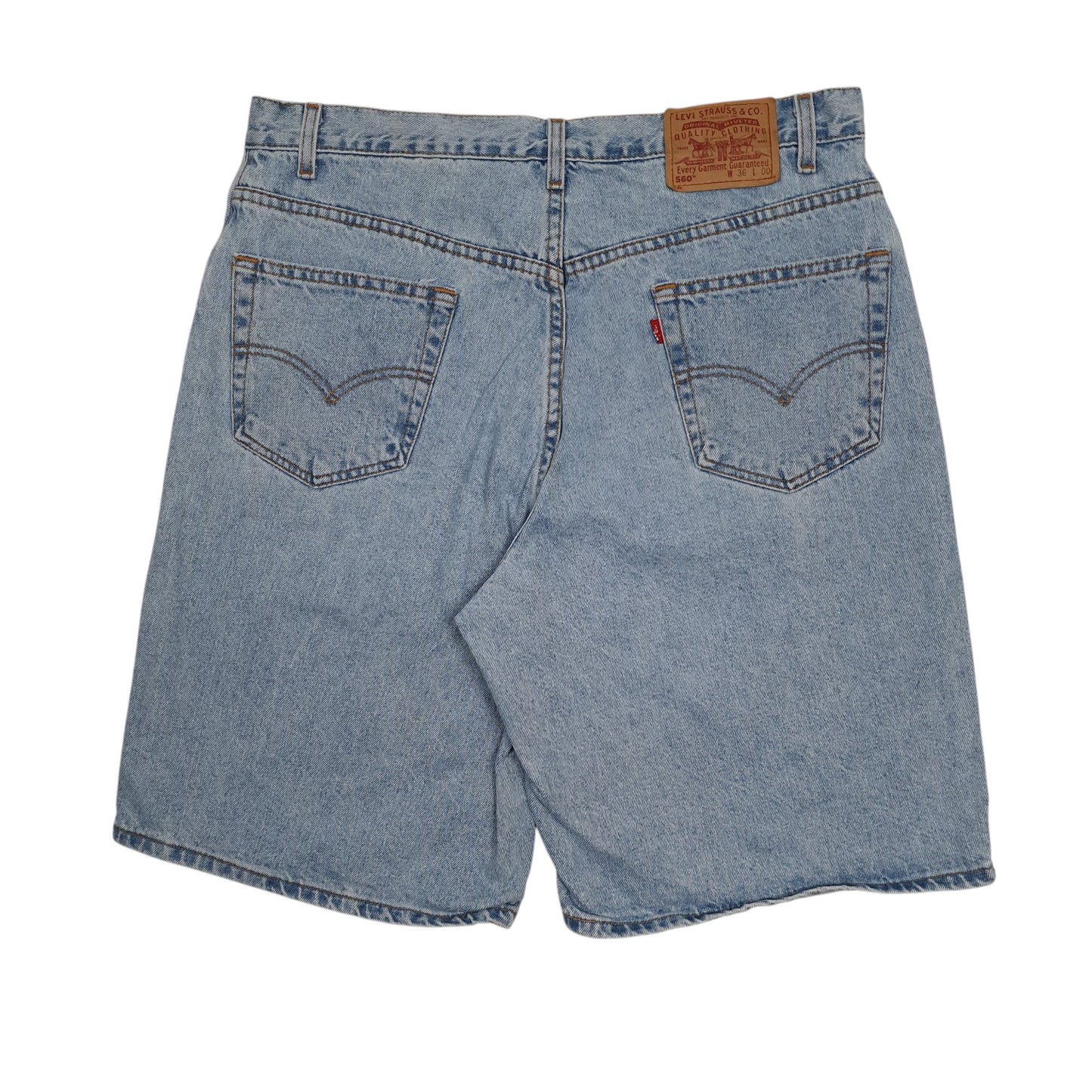 Mens Blue Levis Vintage 90s 560  Shorts