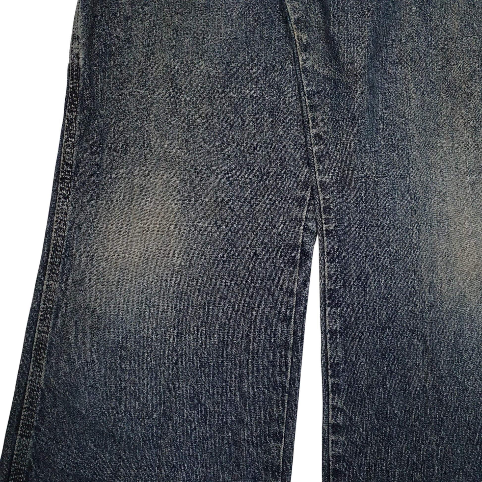 Womens Blue Wrangler Baggy  Jeans