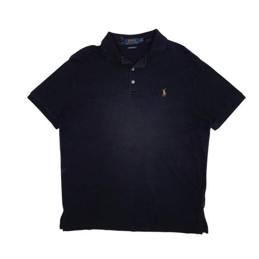 Mens Black Polo Ralph Lauren  Short Sleeve Polo Shirt