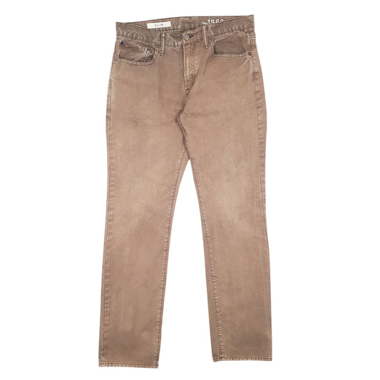Mens Brown Gap  Chino Trousers
