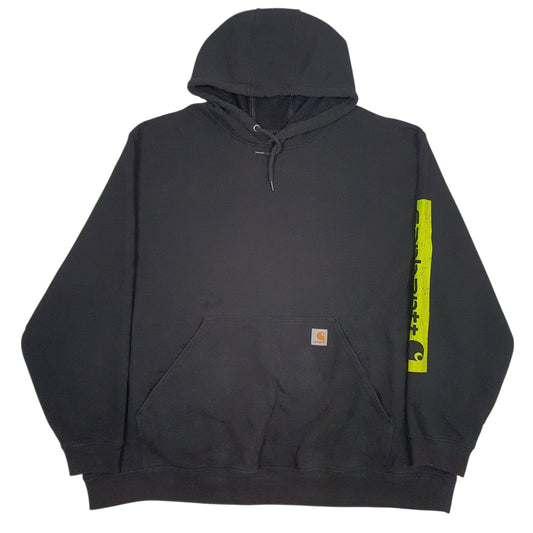 Mens Black Carhartt  Hoodie Jumper