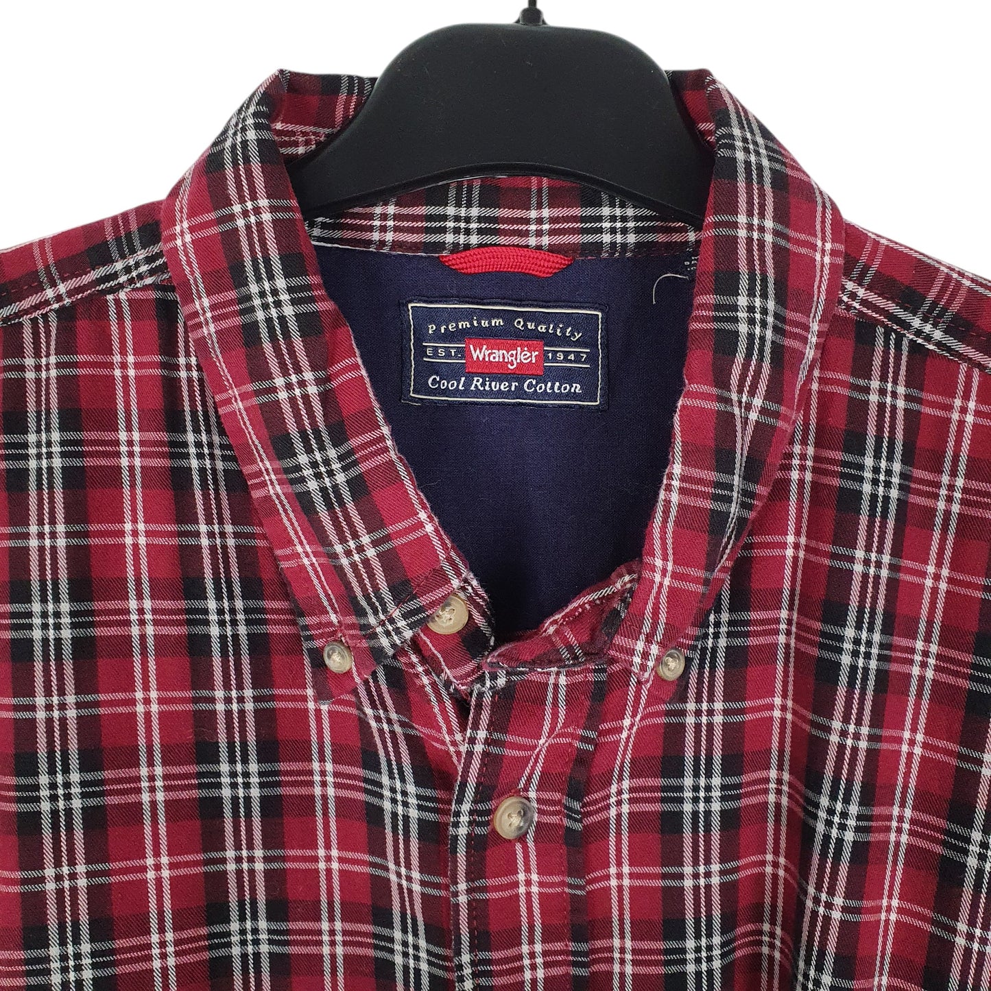 Mens Red Wrangler   Shirt