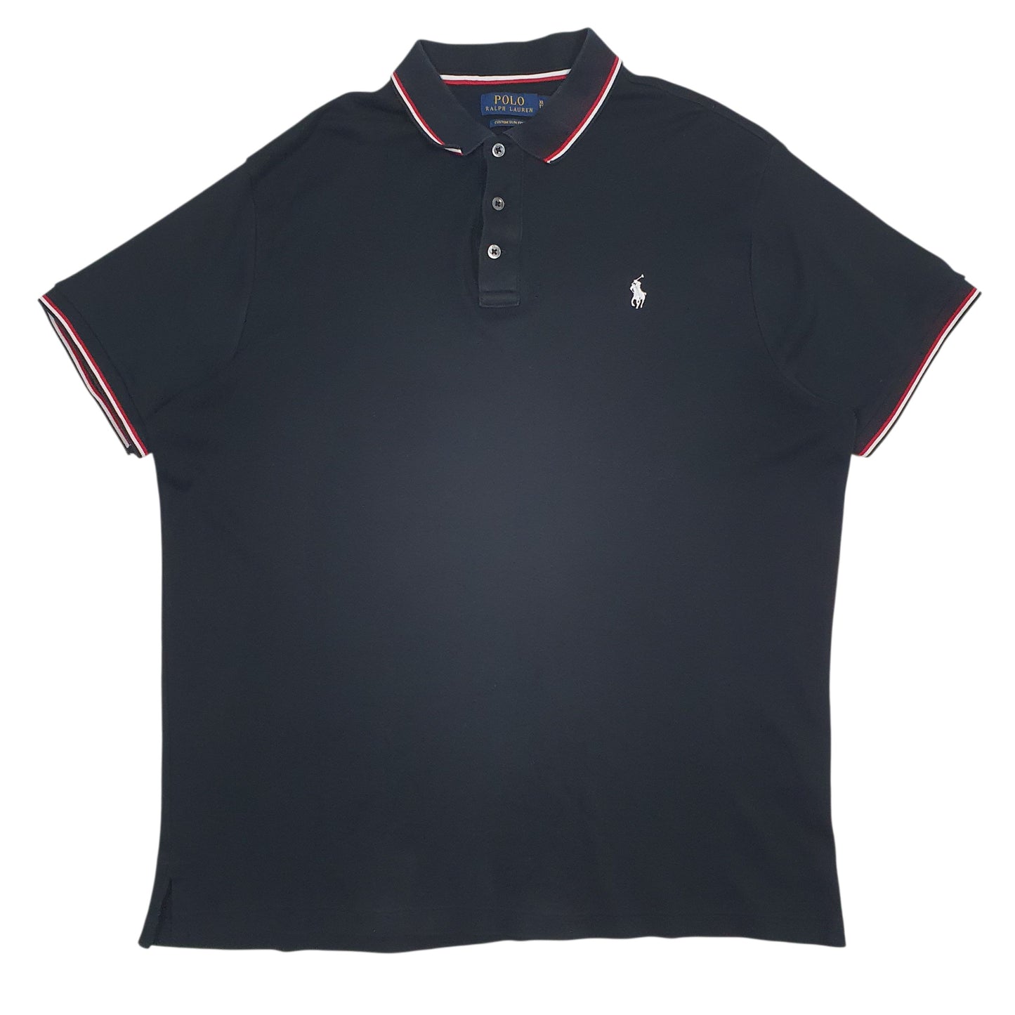 Mens Black Polo Ralph Lauren  Short Sleeve Polo Shirt