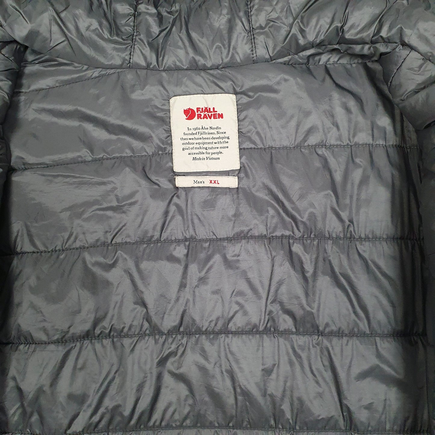 Mens Black Fjallraven   Coat
