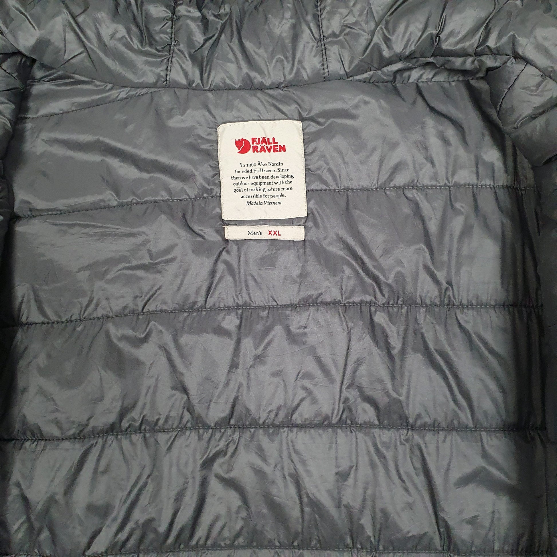 Mens Black Fjallraven   Coat