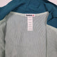 Womens Green Reebok Baggy Fit Hoodie Coat