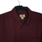Mens Burgundy Woolrich Thick Chamois  Shirt