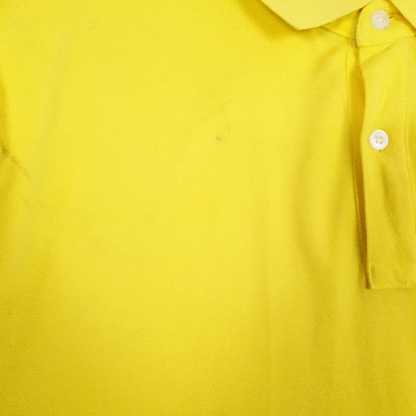 Mens Yellow Tommy Hilfiger   Polo Shirt