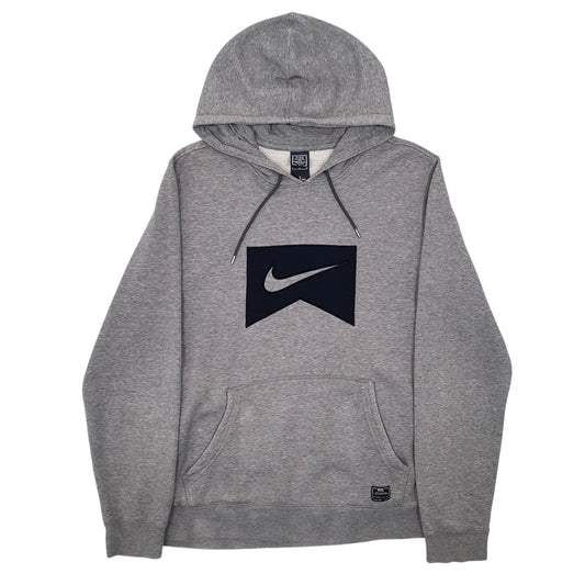 Mens Grey Nike  Hoodie Jumper