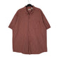 Mens Red L.L.Bean  Short Sleeve Shirt