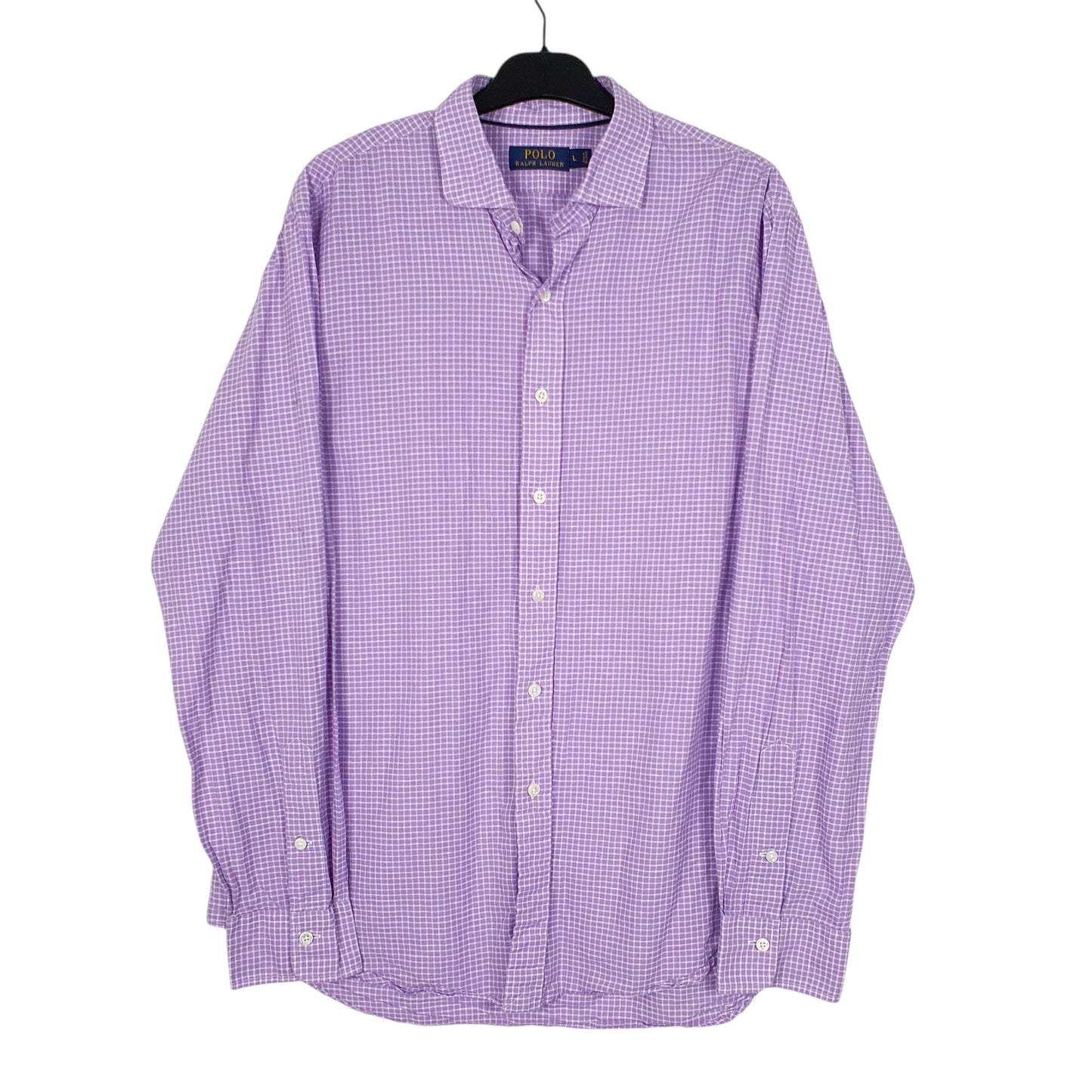 Mens Purple Polo Ralph Lauren  Long Sleeve Shirt