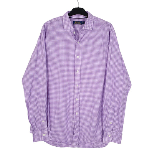Mens Purple Polo Ralph Lauren  Long Sleeve Shirt