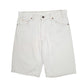 Mens White Levis Vintage 90s Orange Tab made In USA Denim Shorts