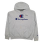Mens White Champion  Hoodie Jumper