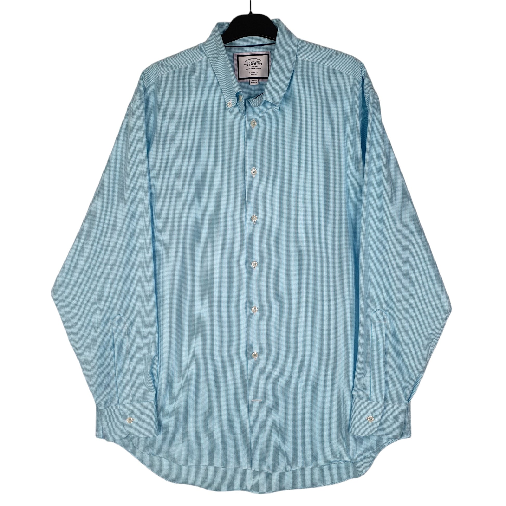 Mens Blue Charles Tyrwhitt  Long Sleeve Shirt