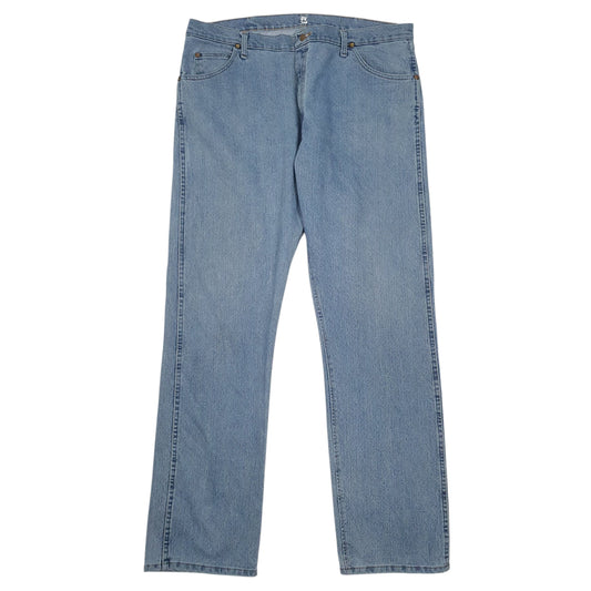 Mens Blue Wrangler Cowboy 47MACSB JeansW40 L34