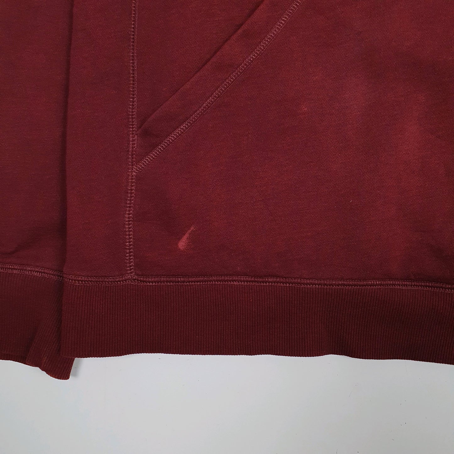 Mens Burgundy Carhartt  Hoodie Jumper