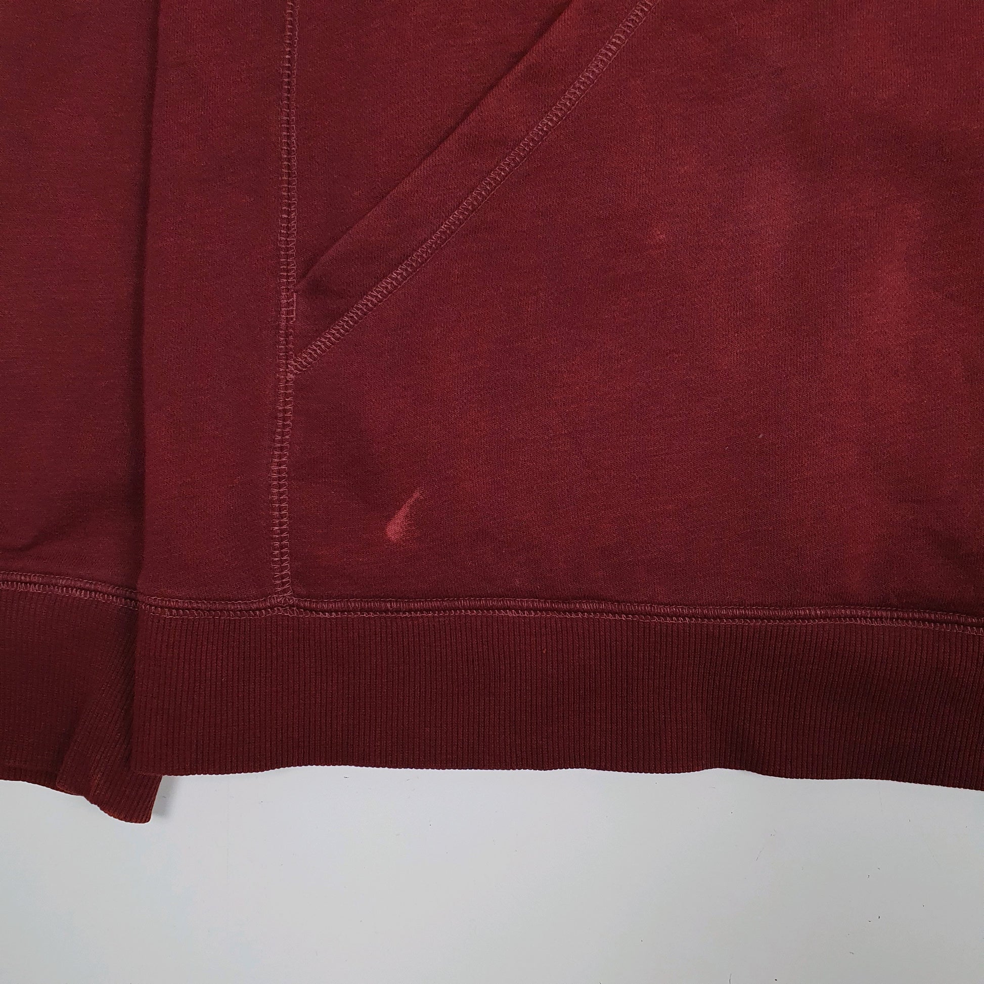 Mens Burgundy Carhartt  Hoodie Jumper