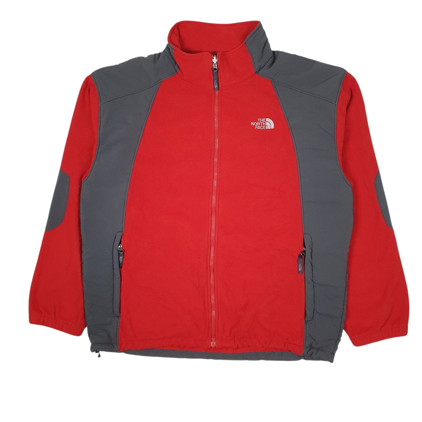 Mens Red The North Face  Full Zip Jumper