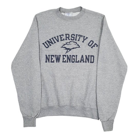 Mens Grey Champion University Of New England Crewneck Jumper