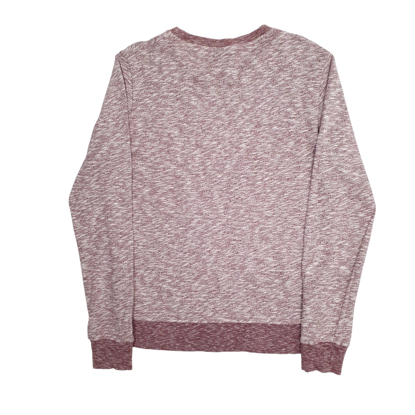 Mens Burgundy Jack & Jones  Crewneck Jumper