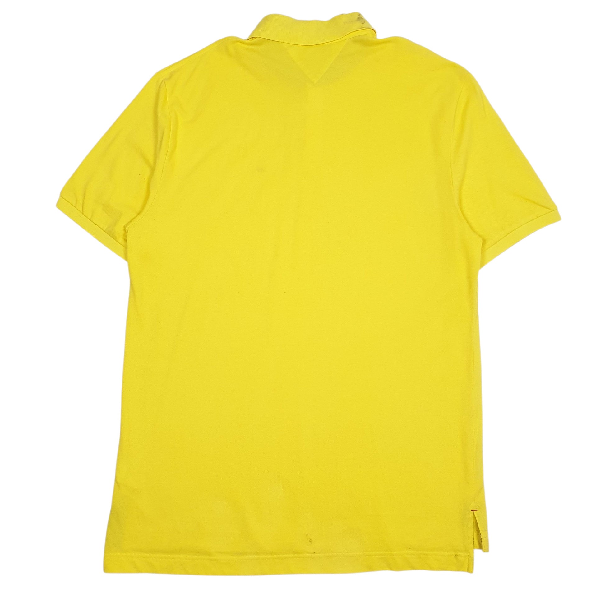 Mens Yellow Tommy Hilfiger   Polo Shirt