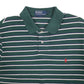 Mens Green Polo Ralph Lauren Custom Fit  Polo Shirt