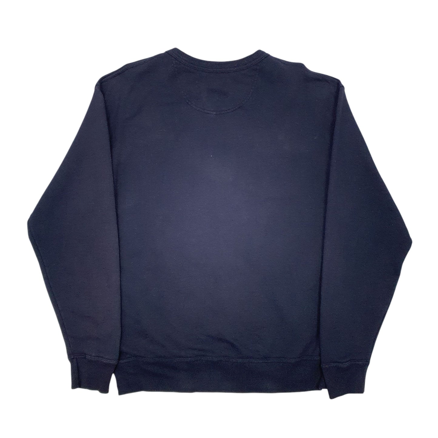 Mens Navy Champion Spellout Crewneck Jumper