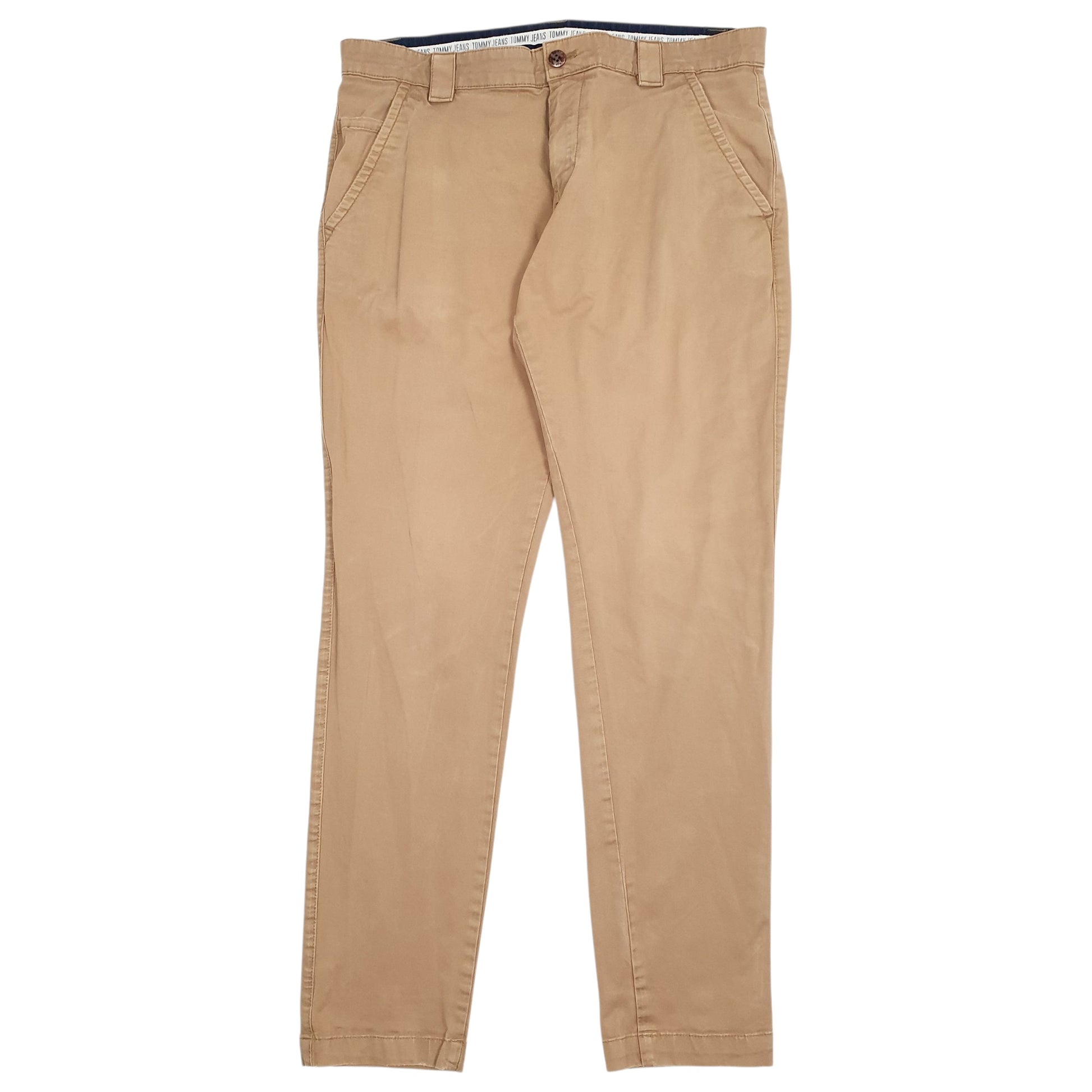 Mens Brown Tommy Hilfiger  Chino Trousers