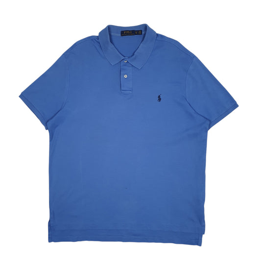Mens Blue Polo Ralph Lauren  Short Sleeve Polo Shirt
