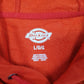 Mens Red Dickies  Hoodie Jumper