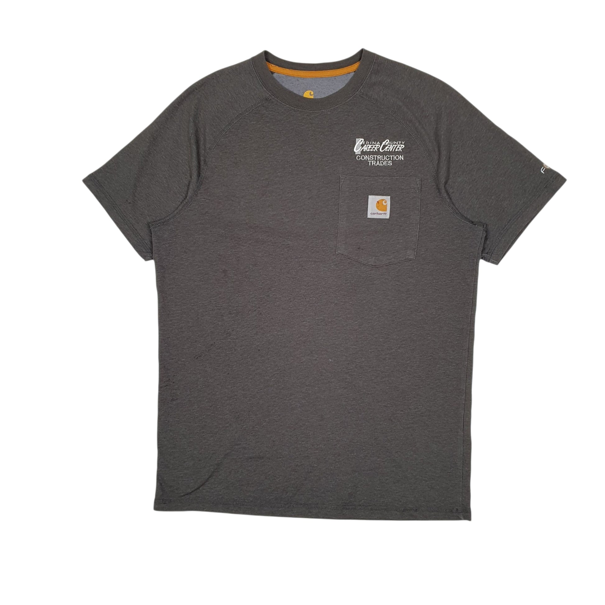 Mens Grey Carhartt  Short Sleeve T Shirt