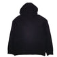 Mens Black Lacoste Hoodie Full Zip Jumper