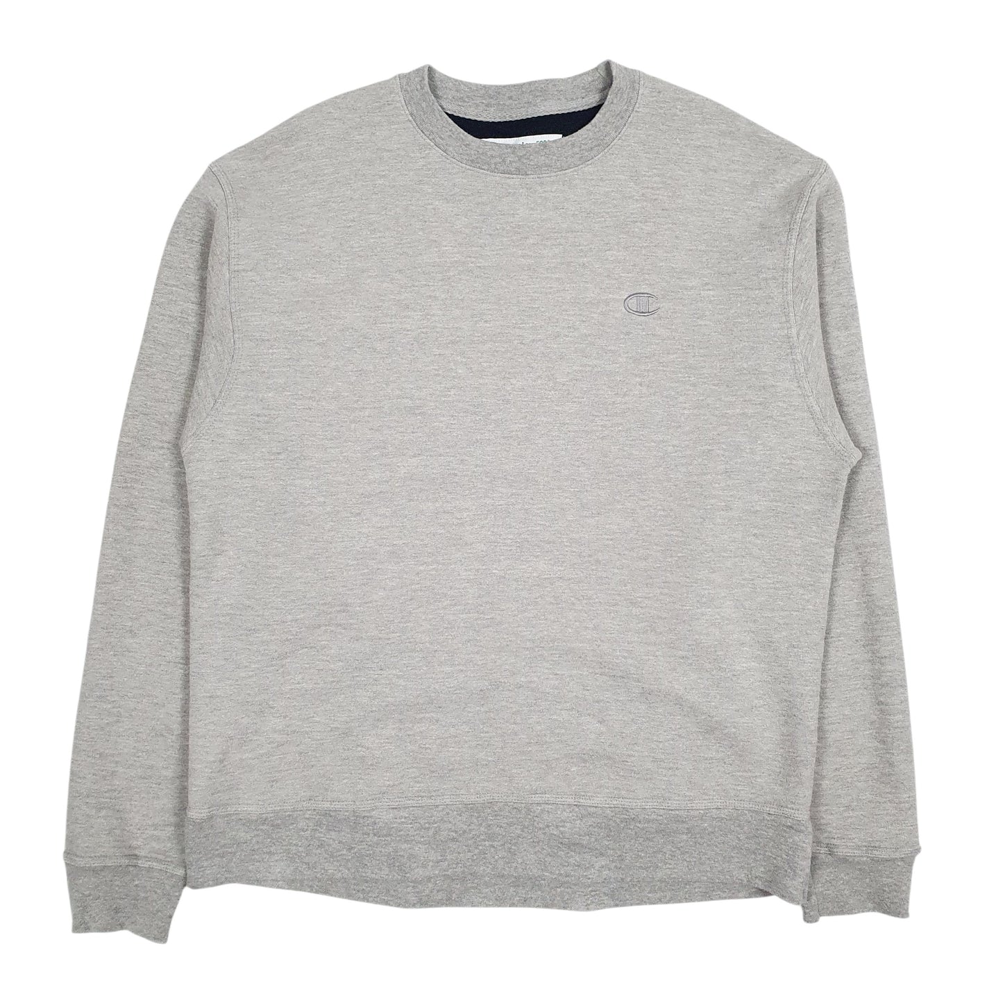 Mens Grey Champion  Crewneck Jumper