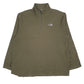 Mens Green The North Face  Quarter Zip Jumper